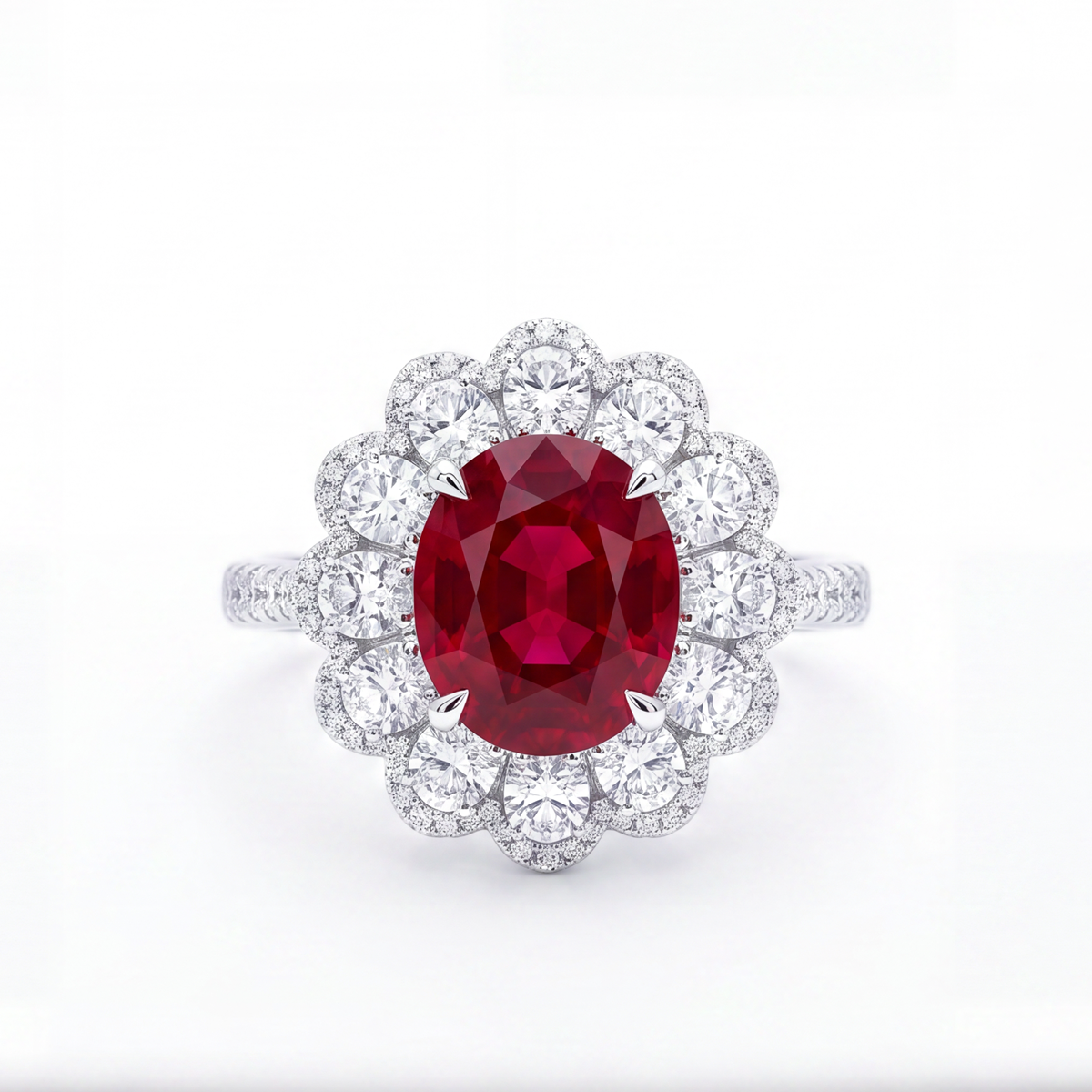 Ruby Diamond Ring